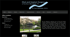 Desktop Screenshot of implantsandwisdomteeth.com